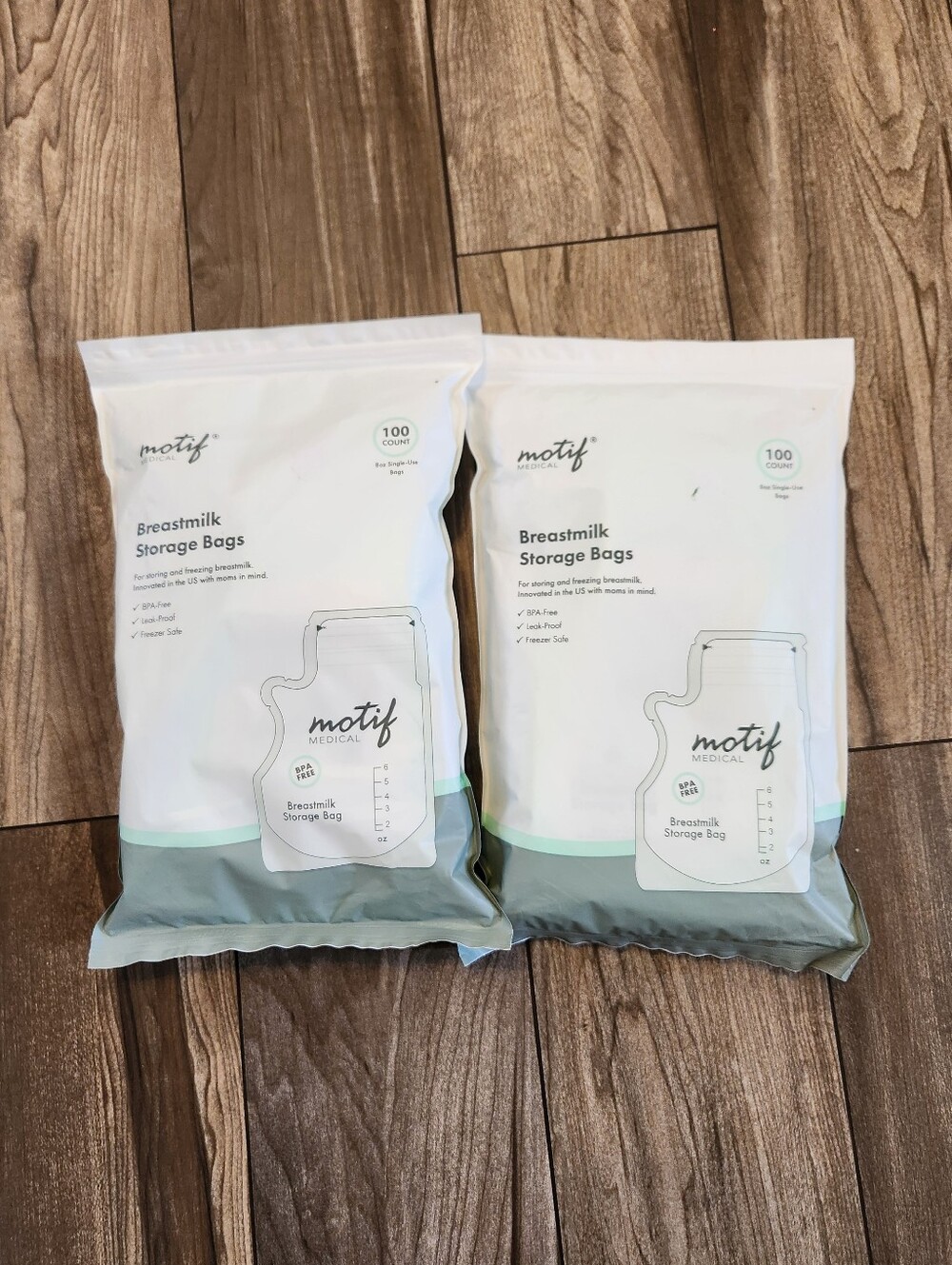 Motif Medical Breastmilk Storage Bags